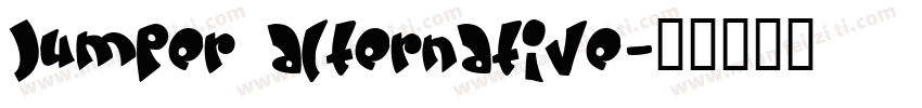 Jumper Alternative字体转换